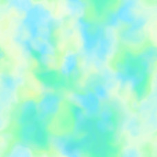 Unicorn Dreams Cloud Texture Green