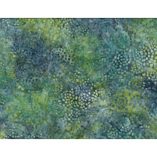 Mosaic Blue Green Batik