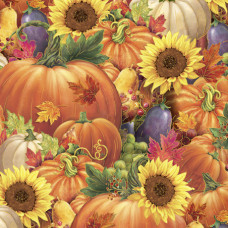 Always Give Thanks Pumpkins/Sunflowers