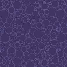Amazing Poppies Circles Purple