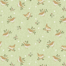 ABC's  Bird and Sprig Green