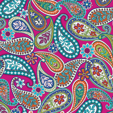 Return to Hope Inspire Paisley Fuschia