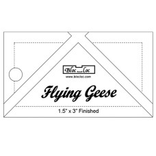 Bloc-Loc 1¾” x 3½” Flying Geese Ruler