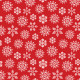 Nordic Cabin Snowflake Red