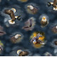 Eagle Dreams Vignettes Navy