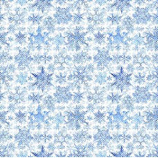 Winterhaven Snowflakes on White