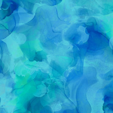 Aura Watercolor Turquoise