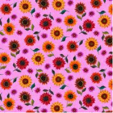 For the Love of Sunflowers Pink