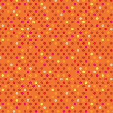 Confetti Drop Orange/Multi