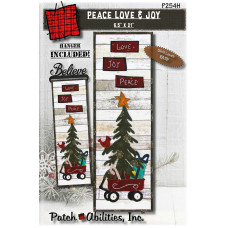 Peace Love and Joy w/ hanger