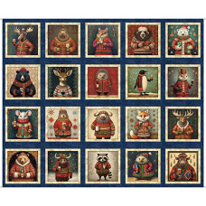 Christmas Party Animals Picture Patch