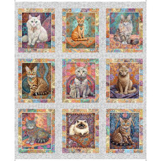 Quilt Room Kitties Panel