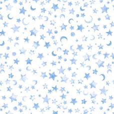 Lil' Wizards Moon and Stars Blue