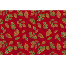 All New England Shop Hop Leaves on Red