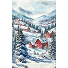 Cozy Tidings Village Panel