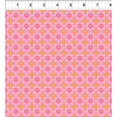 Dragon Friends Geometric Pink Red