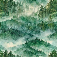 Earthly Delights Pine Mountains Green