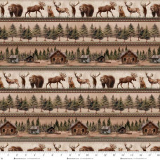 Majestic Mountainside Border Stripe