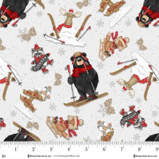 Pinecone Ridge Skiing Critters