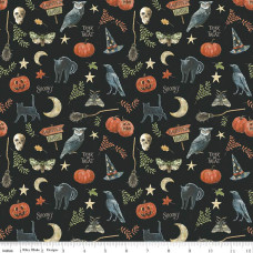 Trick or Treat Spooky Black