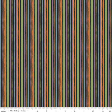 Trick or Treat Stripes Black
