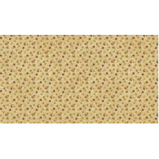 Autumn Woodland Leaf Toss Beige