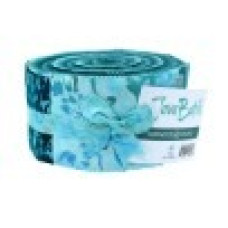 Java Batik Turquoise 2.5" strips