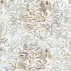 Plumberry Whispy Blooms Rain Batik