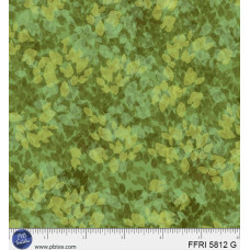 Fall Friends Leaf Tonal Green