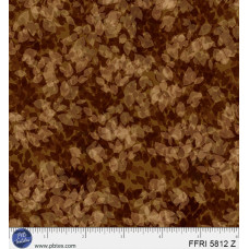 Fall Friends Leaf Tonal Brown