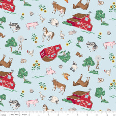 Wisconsin Shop Hop  Barn Light Blue