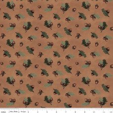 Whispering Pines Acorns Brown