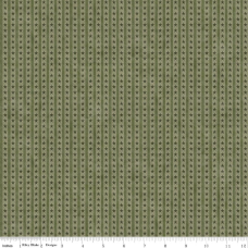 Northern Christmas Star Stripes Green