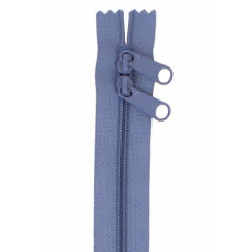 Handbag Zipper, 30in Country Blue