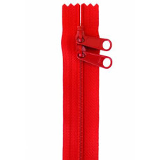 Handbag Zipper, 30in Atom Red