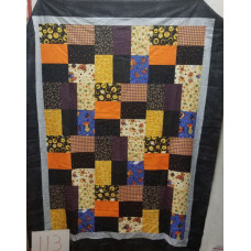 Halloween Quilt Top