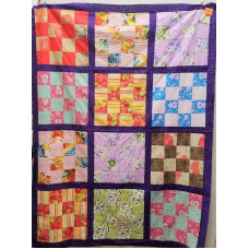 Flower Boxes Quilt Top
