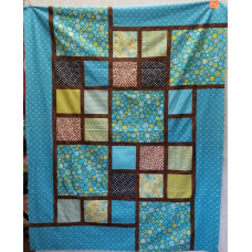 Stained Glass Quilt Top