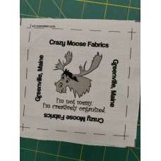 ANESH Crazy Moose Fabrics Fabric Patch