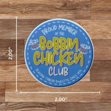 Bobbin Chicken Club Sticker Bobbin Chicken Club Sticker
