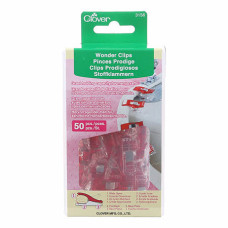 Wonder Clips  50 pack Red