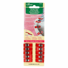 Wonder Clips 10 pack Red